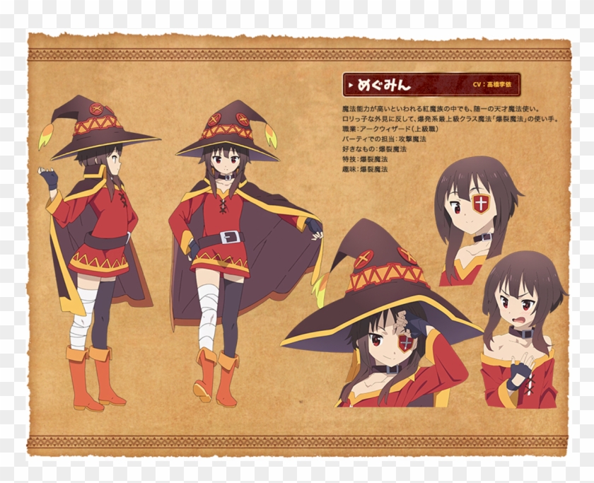 Art Id - - Rie Takahashi Megumin Cosplay Clipart