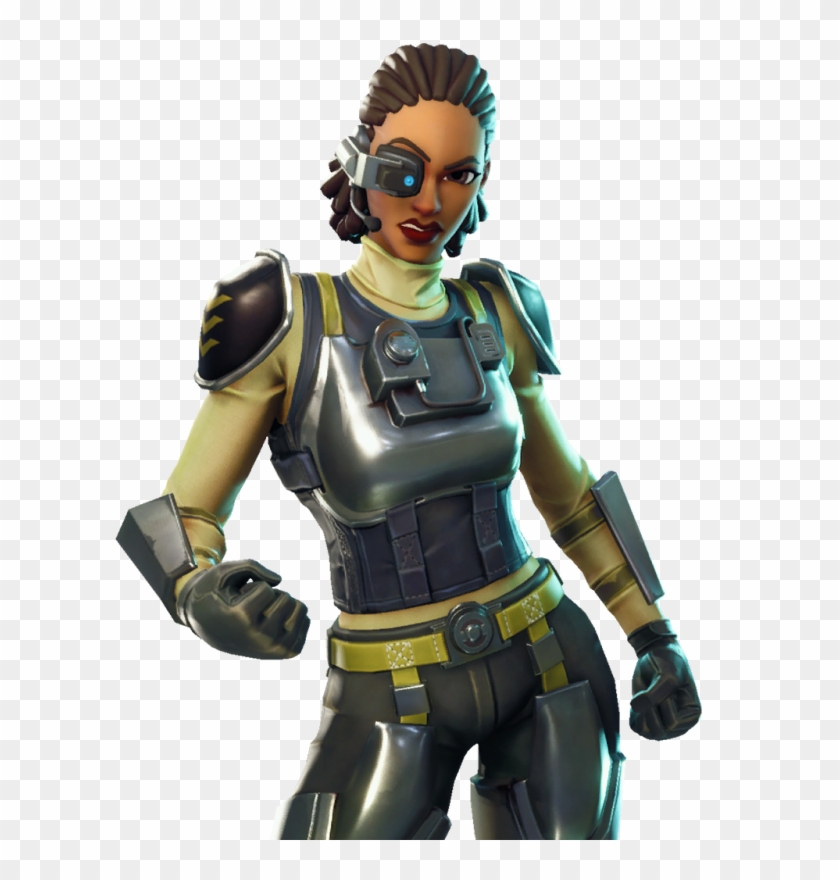 Athena Soldiers Commando -robo - Steel Sight Fortnite Skin Clipart