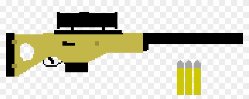 Download Bolt Sniper Fortnite Pixel Art Fortnite Minecraft - Scar Fortnite Pixel Art Clipart