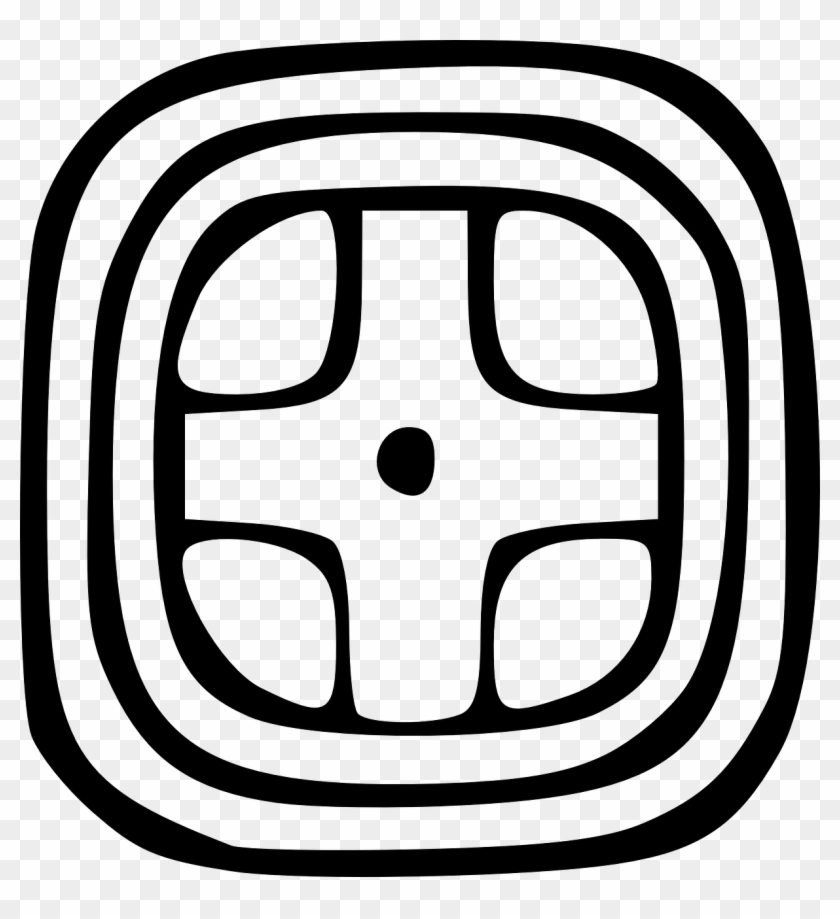 Vector Graphics,free Pictures - Mayan Glyphs Clipart