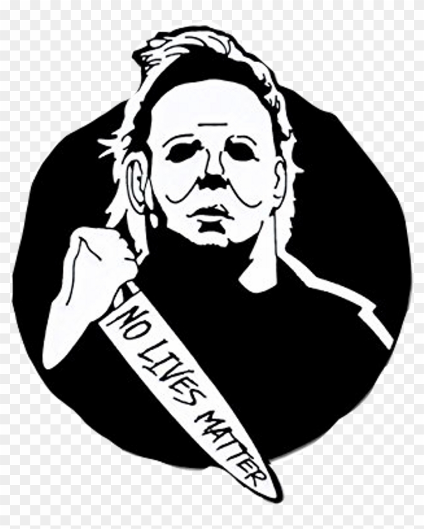 Michael Myers No Lives Matter Clipart