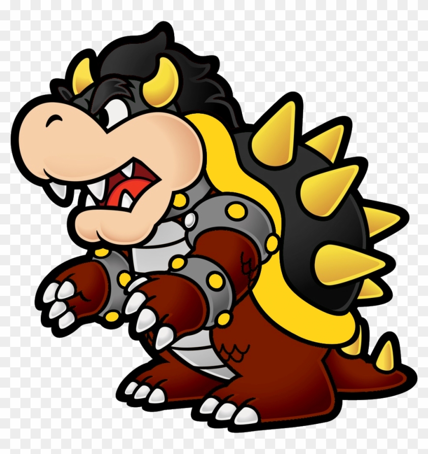 Super Mario Clipart Paper Mario - Mario Morton Koopa Sr - Png Download