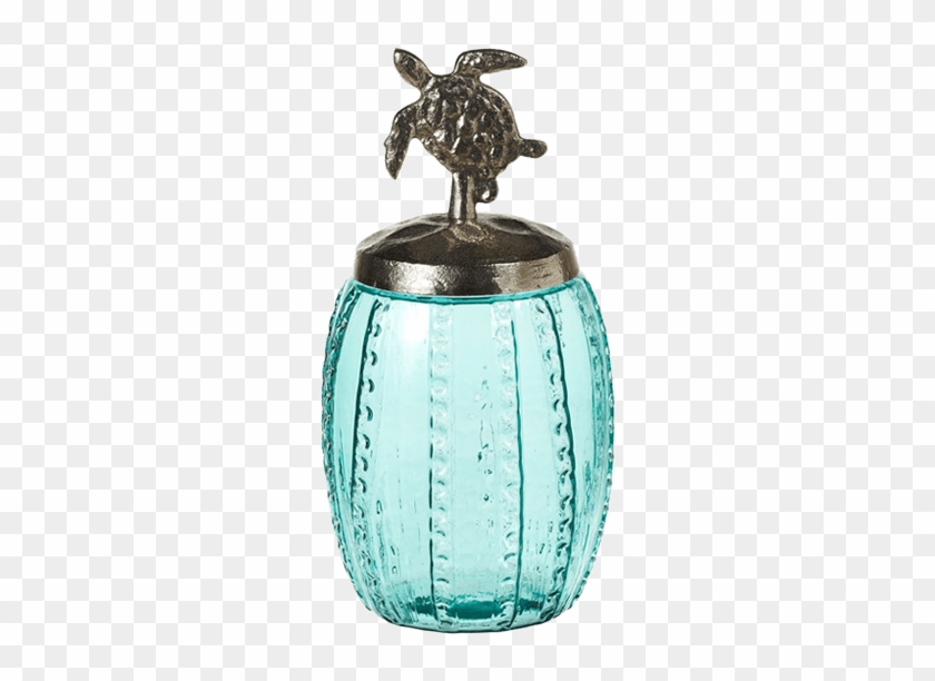 Blue & Silver Sea Turtle Canister - Sea Turtle Clipart #962021