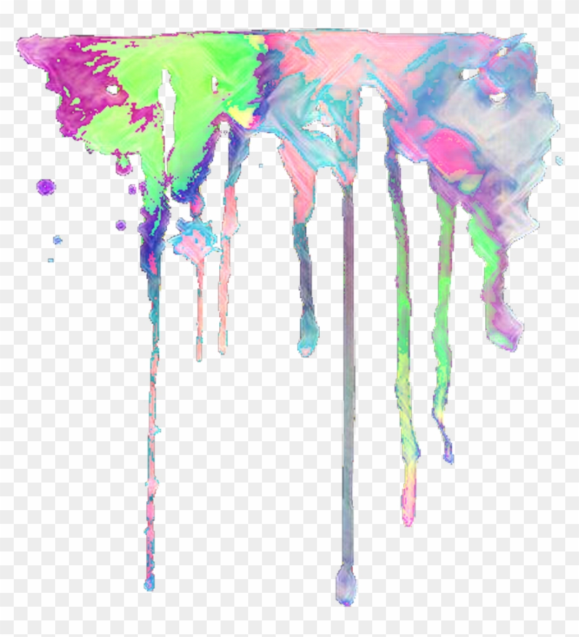 Png Leak Liquid Watercolor Colorful Splash Overlay Clipart #962269