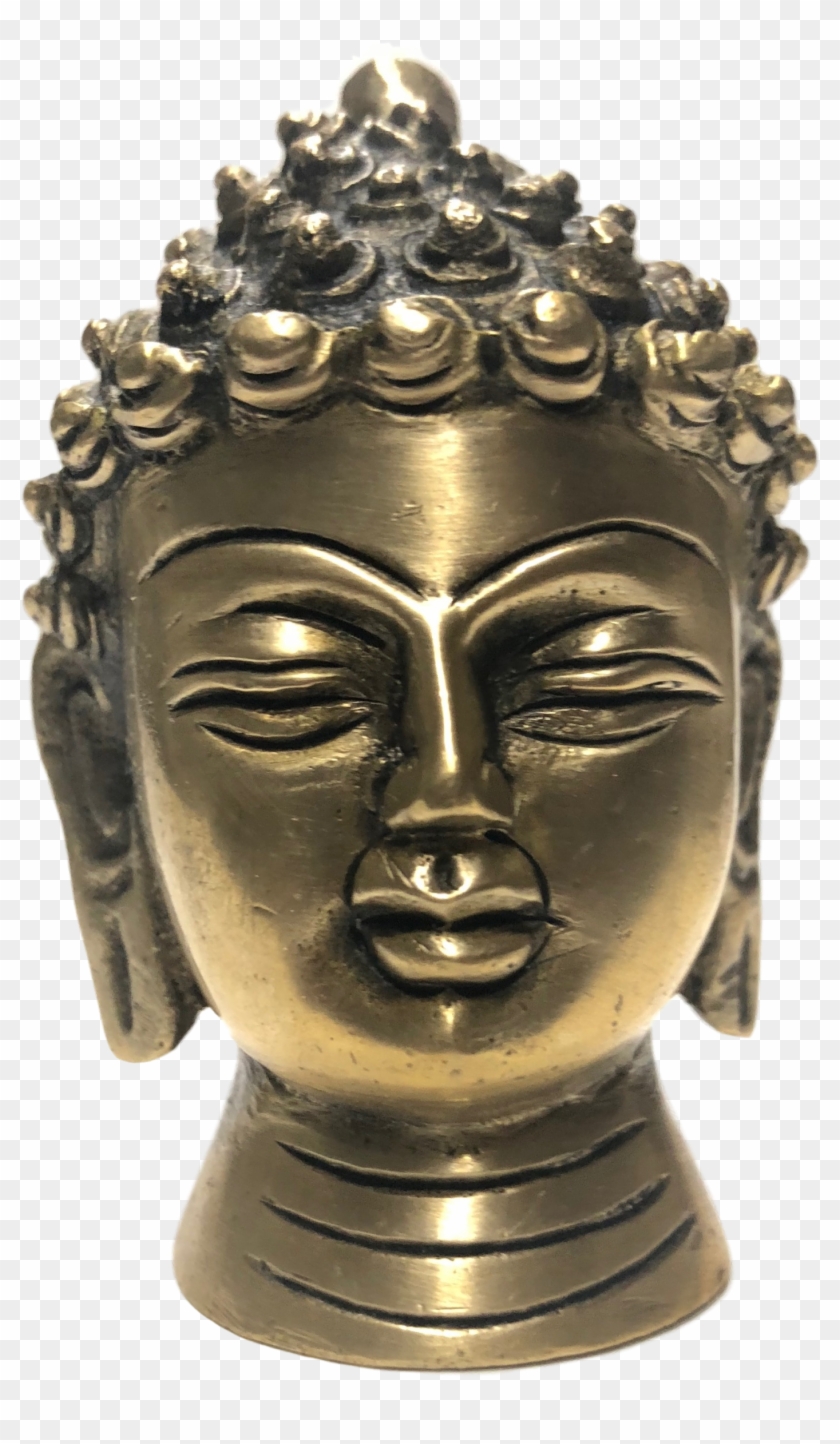 Golden Buddha Head - Gautama Buddha Clipart