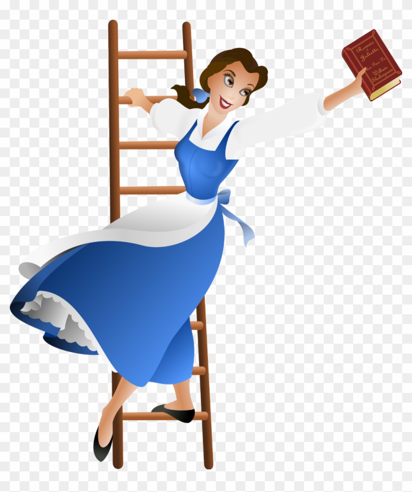 Beast Clipart Reading - Beauty And The Beast Png Belle Transparent Png #962500