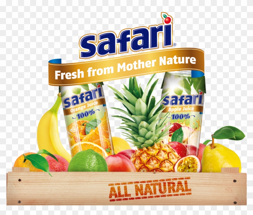 Safari Story Begins With Great Tasting Fruit That's - Safari Juice Clipart