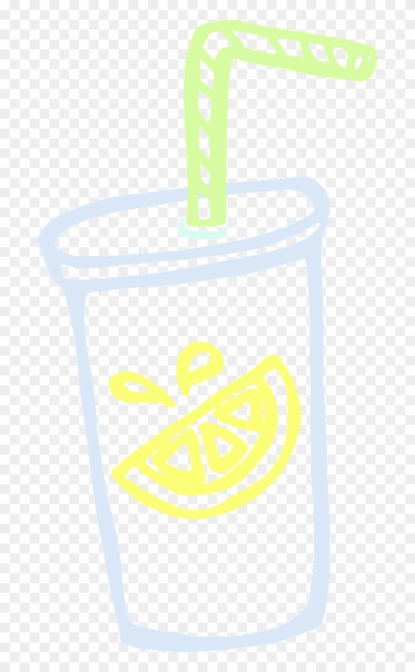 600 X 1111 6 - Cup With Straw Animated Clipart #962800