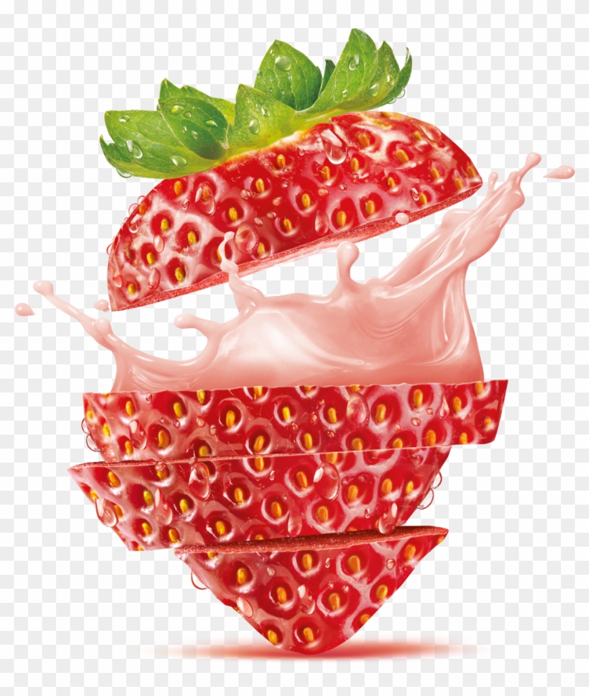 Juice Clipart Mixed Fruit - Strawberry Juice Splash Png Transparent Png #962827
