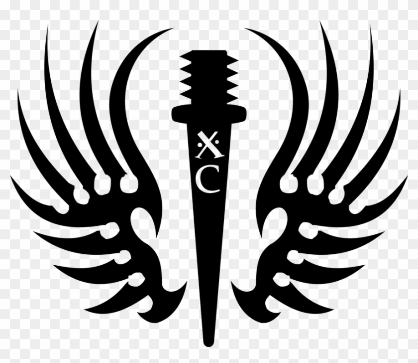 Free Vector Graphic Cross Country Cc Xc Running Image - Tattoo Wings Clipart