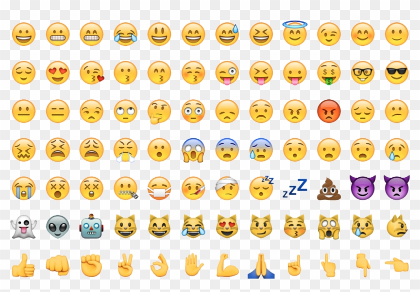 Emoji Whatsapp Png - All Emojis Png Clipart@pikpng.com