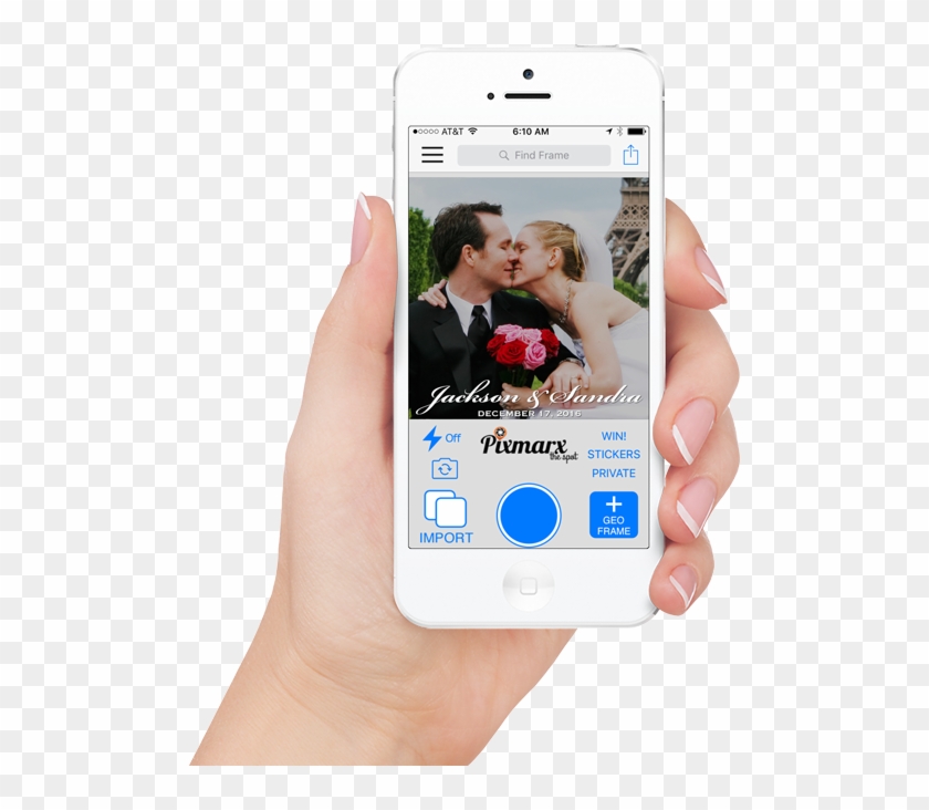 Geo Event Frames - Smart Home Mobile App Clipart
