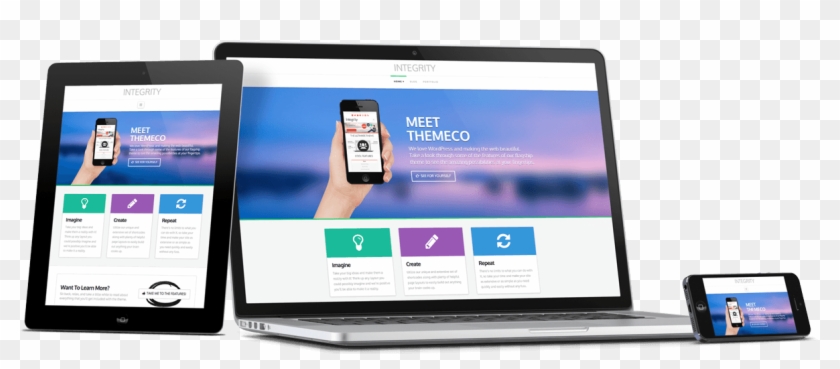 Responsive Png - Pagina Web Responsive Png Clipart
