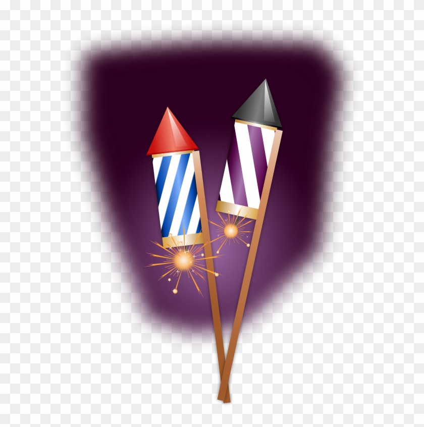 Free Firework - Diwali Rocket Gif Png Clipart