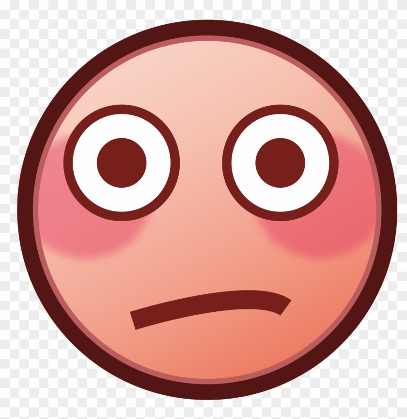 Emoji Scared Moving - Circle Clipart