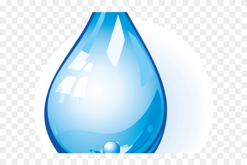 Drawn Water Drop Teal Water - Graphic Design Clipart #963702