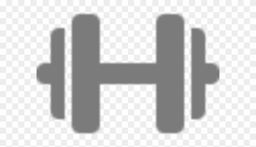 600 X 600 11 - Black Dumbbell Icon Clipart #963914