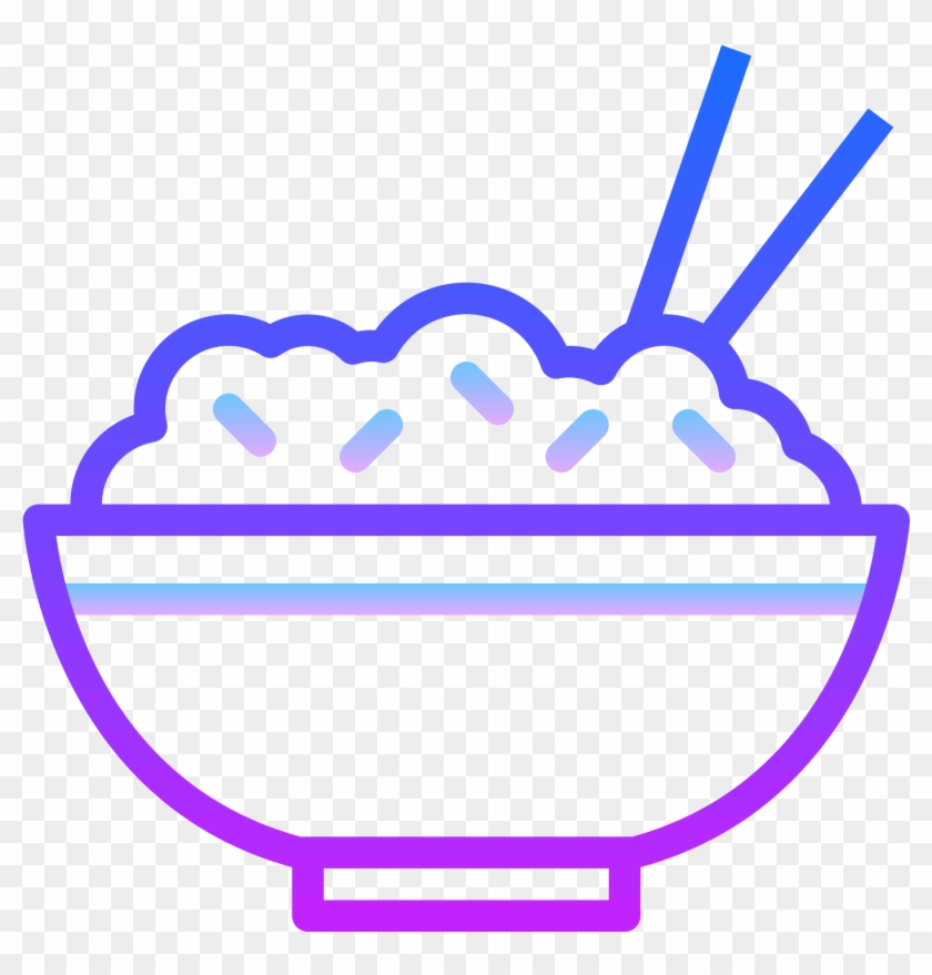 Rice Bowl Png - Icon Rice Bowl Png Clipart