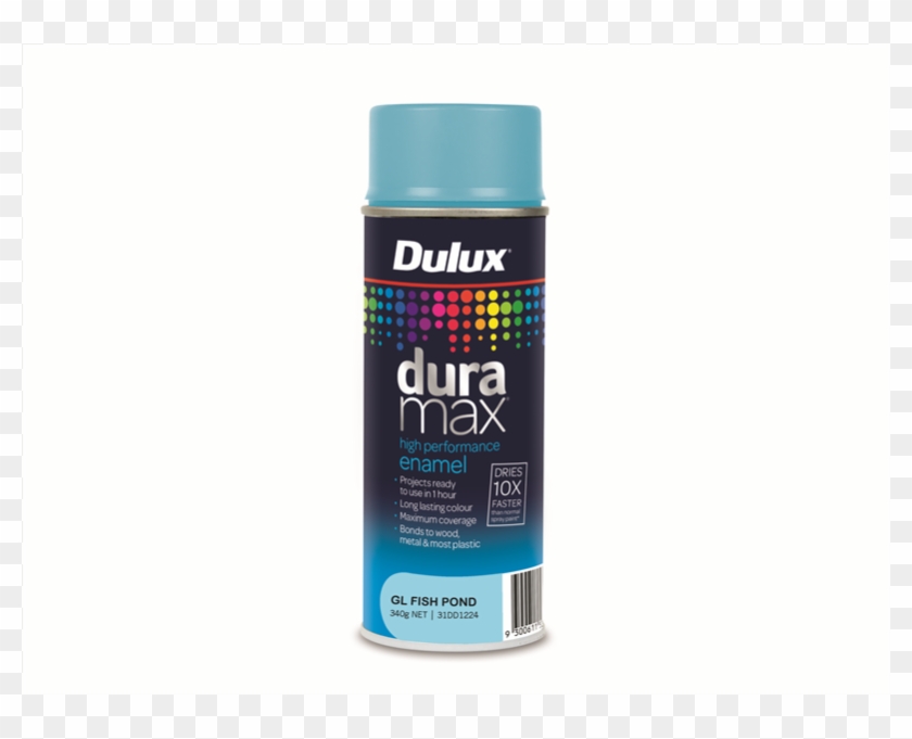 Dulux Duramax 340g Gloss Fish Pond Spray Paint - Plastic Spray Paint Bunnings Clipart #964465