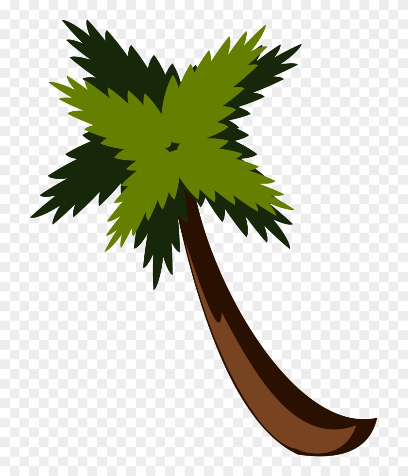 Date Palm Clipart Palm Leaves - Anime Palm Tree Png Transparent Png #964468