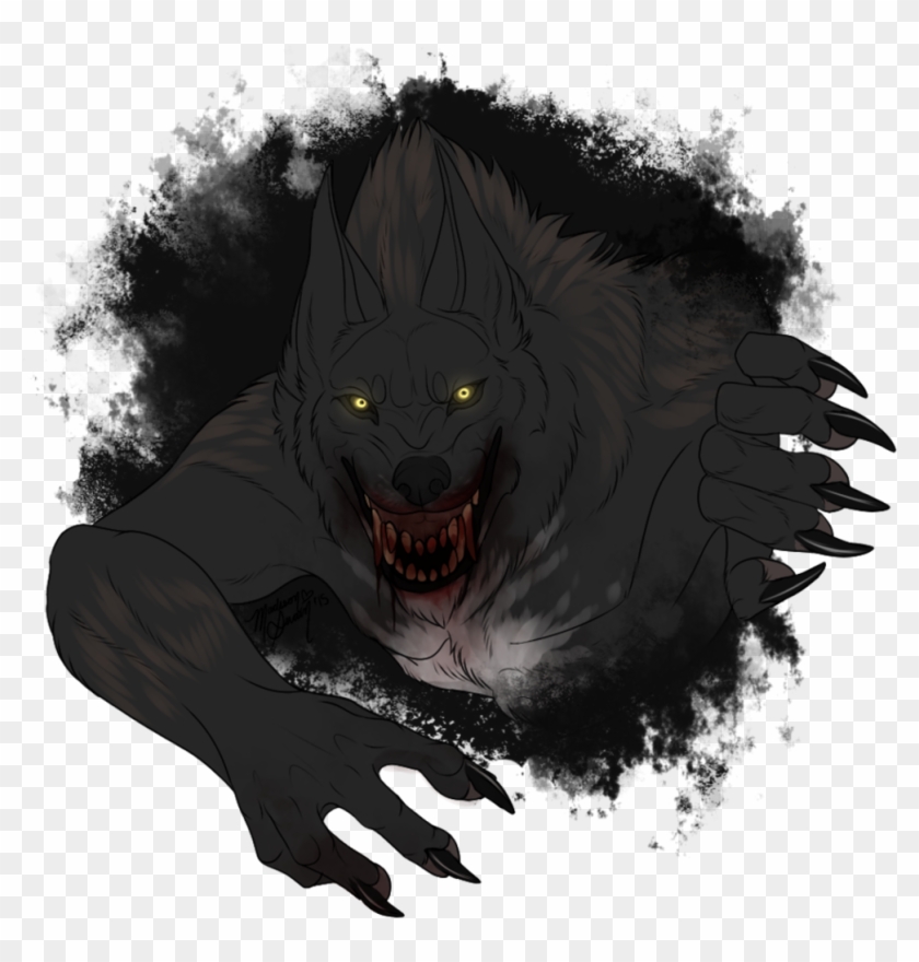 Wolf Sticker - Horror Clipart #964874
