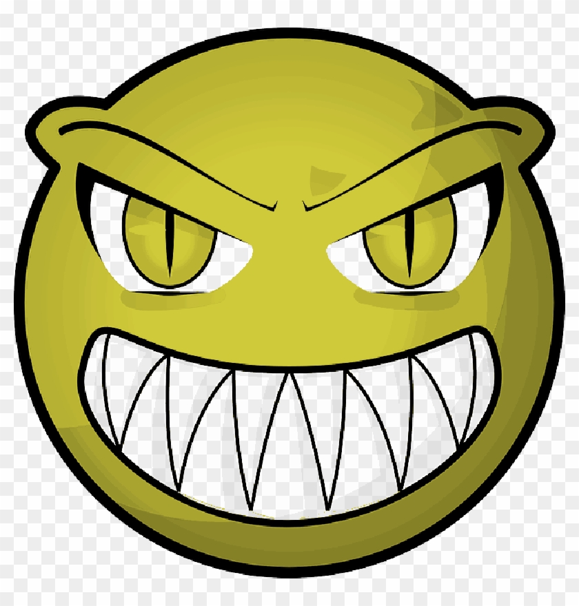 Halloween, Monster, Face, Golden, Eyes, Devil - In-edit International Music Documentary Film Festival Clipart #964984