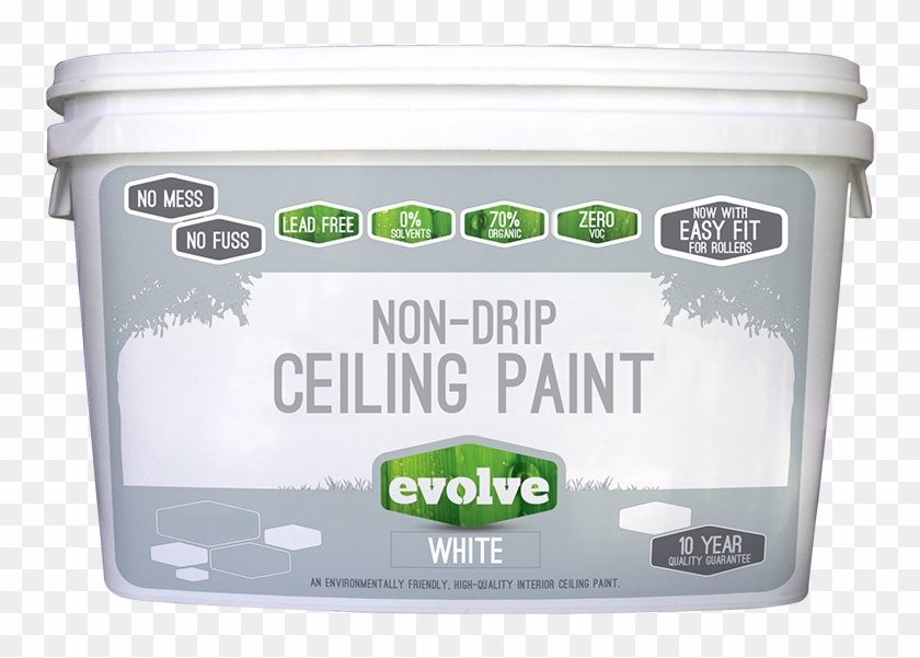 Evolve Non-drip Ceiling Paint - Evolve Paint Clipart #965333