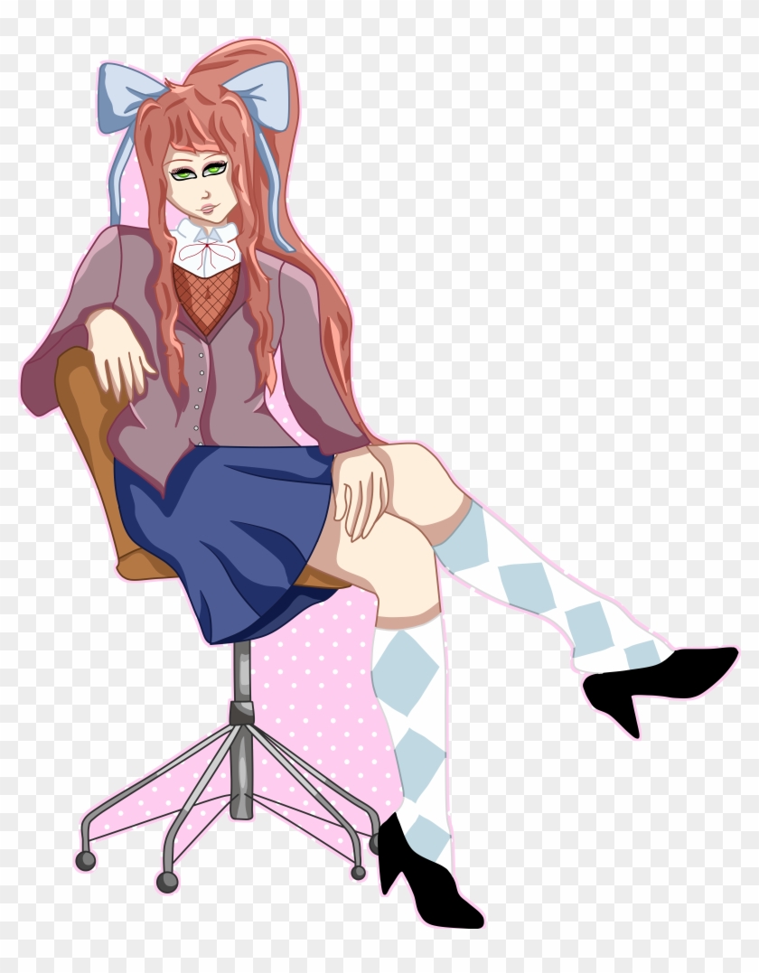 Monika Ddlc Png , Png Download Clipart