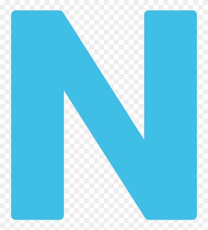 File - Emoji U1f1f3 - Svg - Caribbean Blue Letter N Icon Clipart