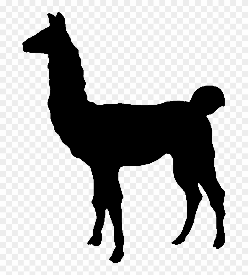 Llama Emblem Bo - Silhueta Golden Retriever Clipart #966253