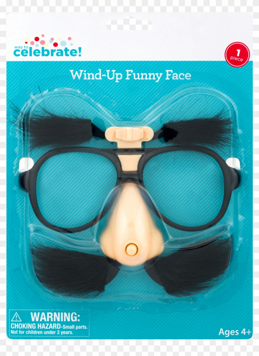 Wind-up Funny Face - Diving Mask Clipart