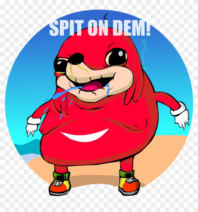 Why - Ugandan Knuckles Spit On Dem Clipart #966300