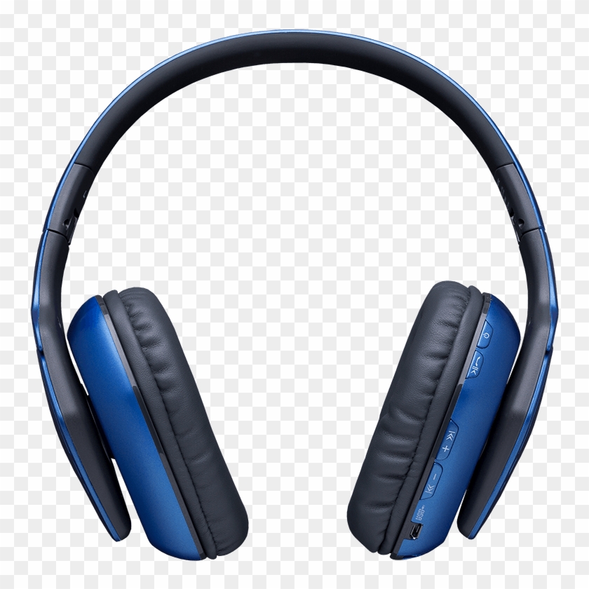 123 - Blue Headphones Png Clipart