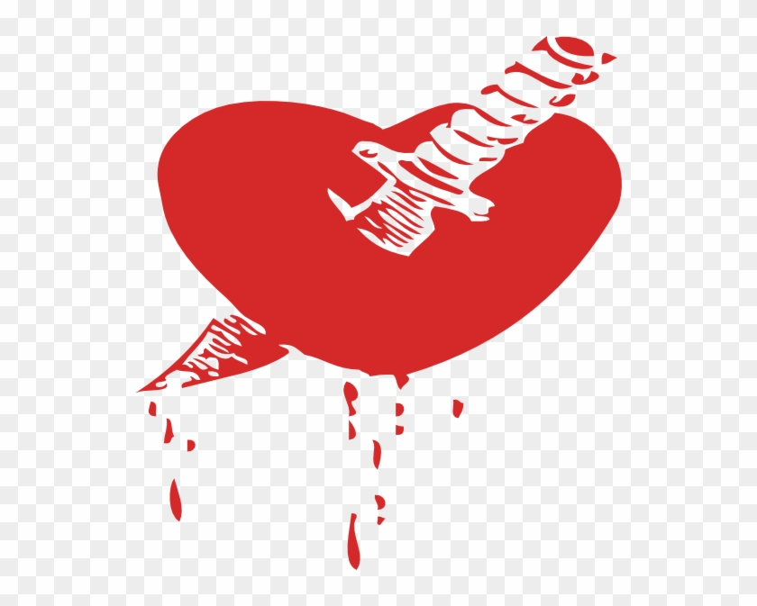 Mann Clip Art At Clker - Knife In Heart Png Transparent Png #966593