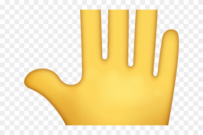Hand Emoji Clipart Piece - Sign - Png Download