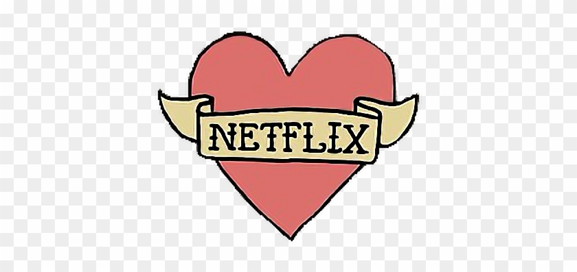 Aesthetic Clipart Heart Png - Aesthetic Netflix Png Transparent Png #966930