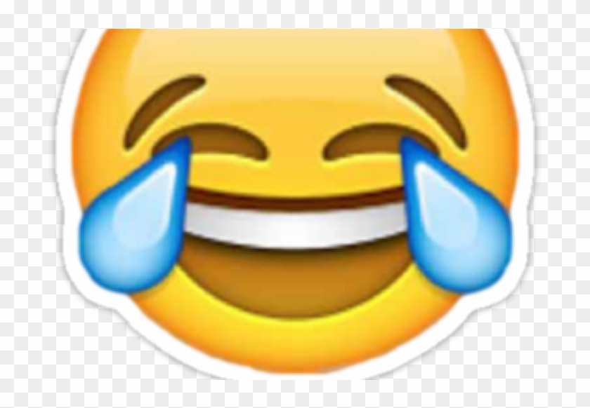 Laugh Cry Emoji Transparent Background Clipart