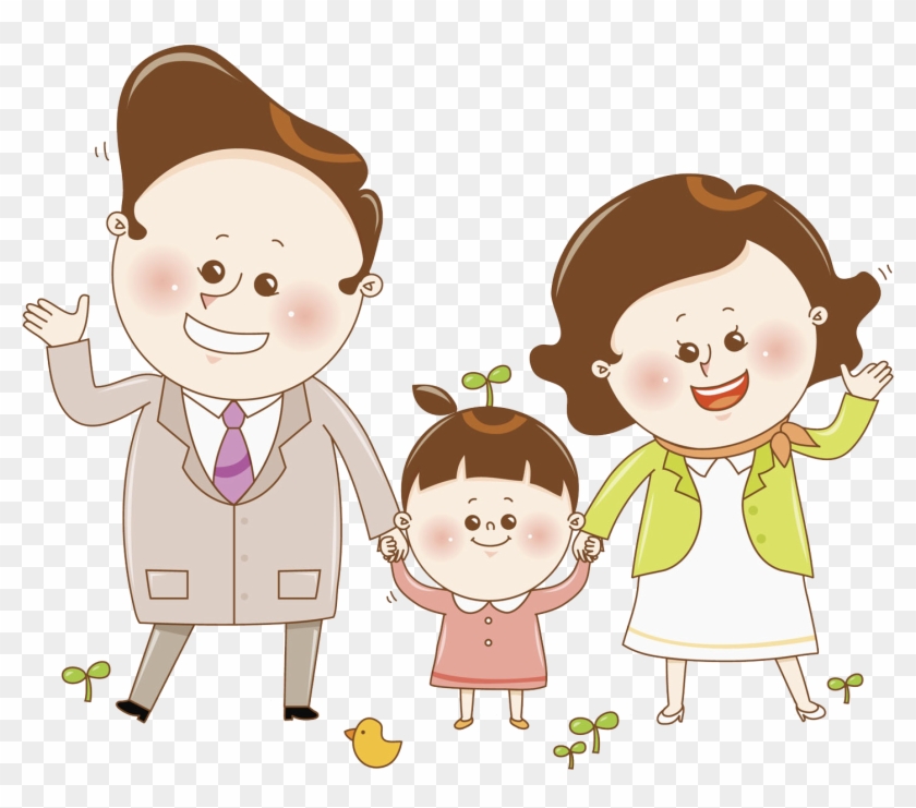 Mother Father Parent Child Clipart #967050