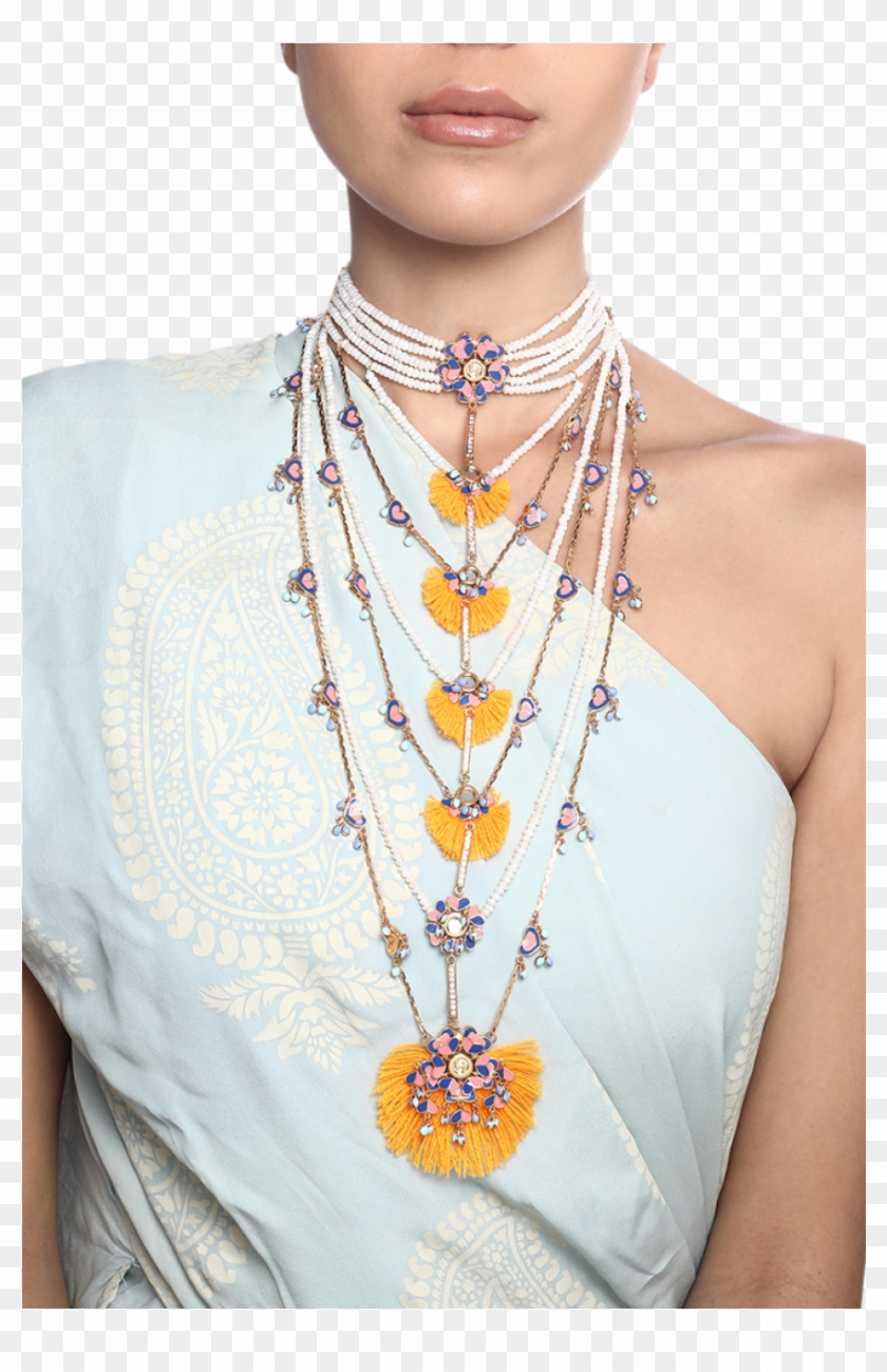 Citric Daze String Necklace Citric Daze String Necklace - Necklace Clipart #967677