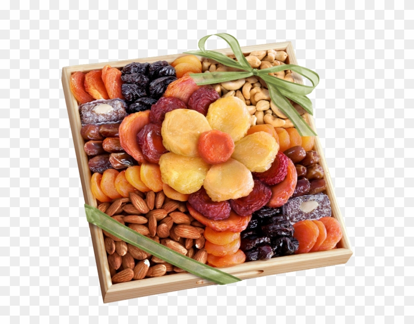 Dried Fruit And Nut Gift Baskets Clipart