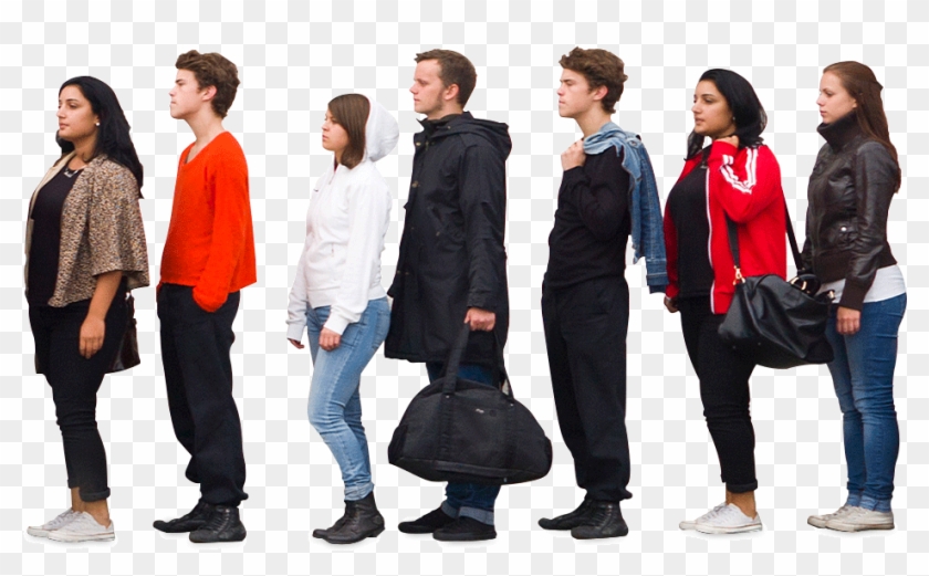 Point Of Sale Solutions - People In The Queue Png Clipart #967995