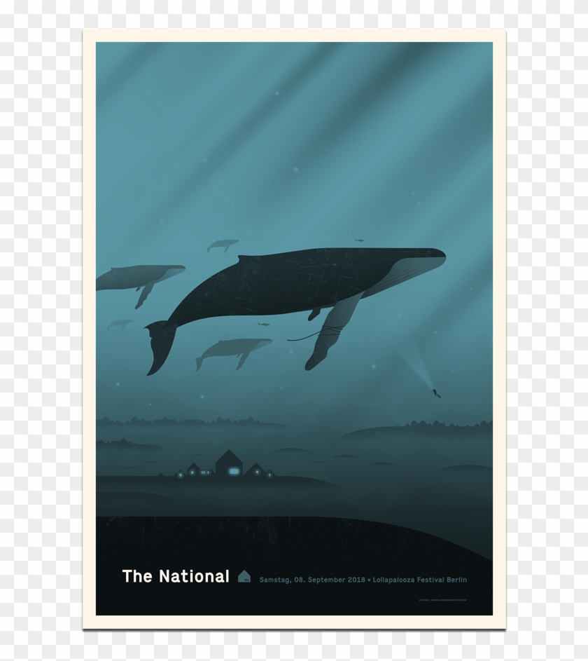 The Nationalberlin Lollapalooza Poster September 8, - National Poster Clipart