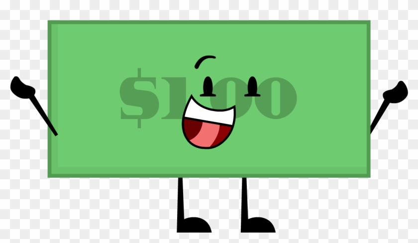 1 Dollar Bill Pose - Illustration Clipart