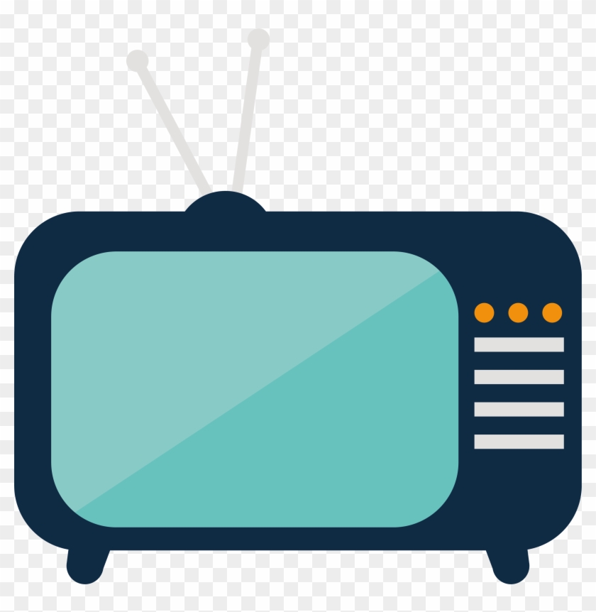 Vector Library Clipart Watching Tv - Transparent Tv Clipart - Png Download
