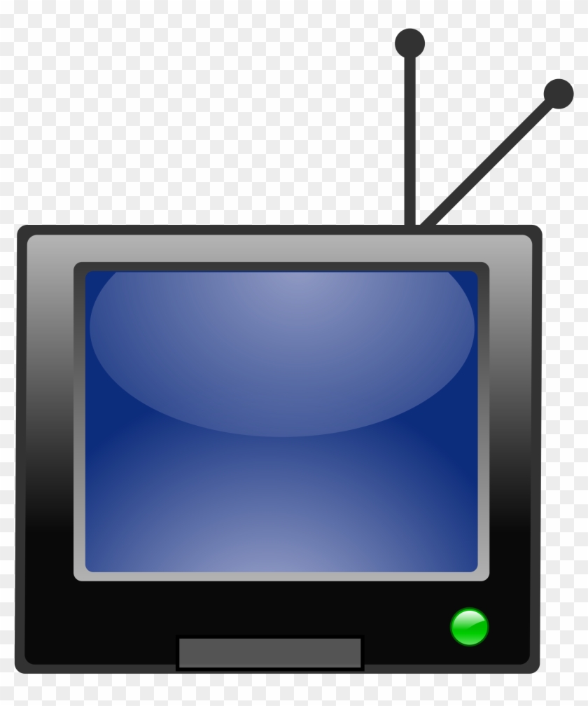 Open - Télévision Clipart