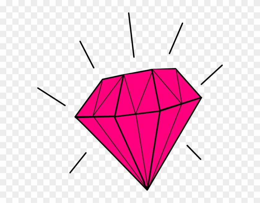 Purple - Pink Diamond Clip Art - Png Download