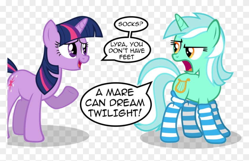 Austiniousi, Clothes, Dialogue, Exclamation Point, - Mlp Ponies In Socks Clipart #969067