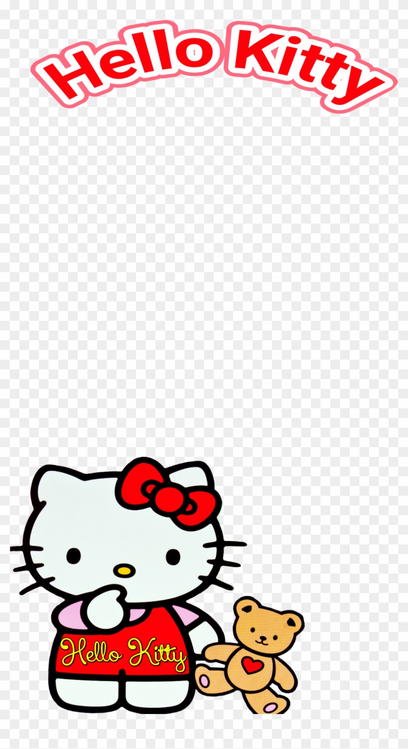 Snapchat Filters Clipart Cow - Hello Kitty Sticker Whatsapp - Png Download