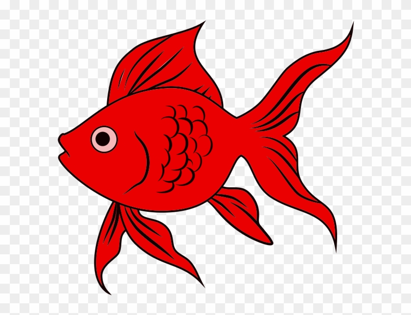 A Goldfish By Samin Samin - Goldfish Svg Clipart #969246