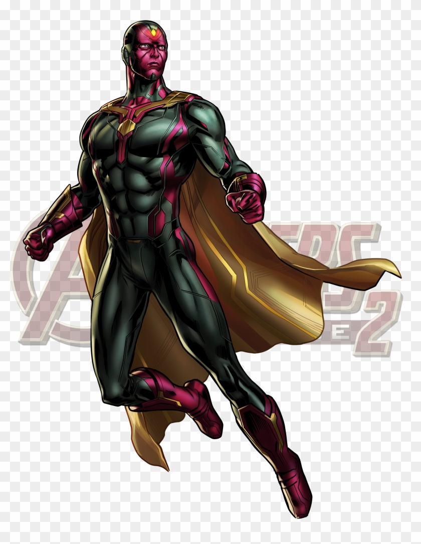 Marvel Vision Clipart Png - Vision Marvel Transparent Png #969288